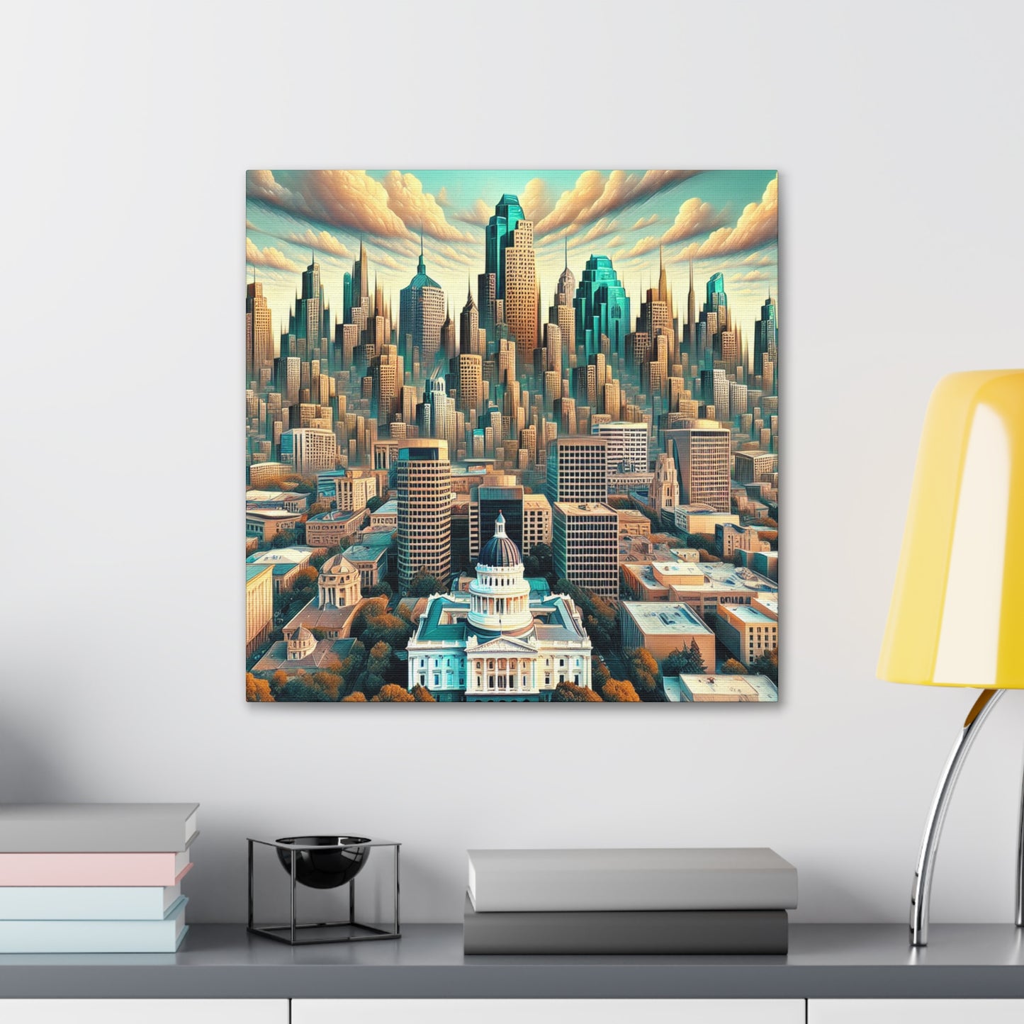 Dreamscape of Sacramento - Canvas