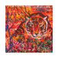 Tiger in Impressionism - Canvas