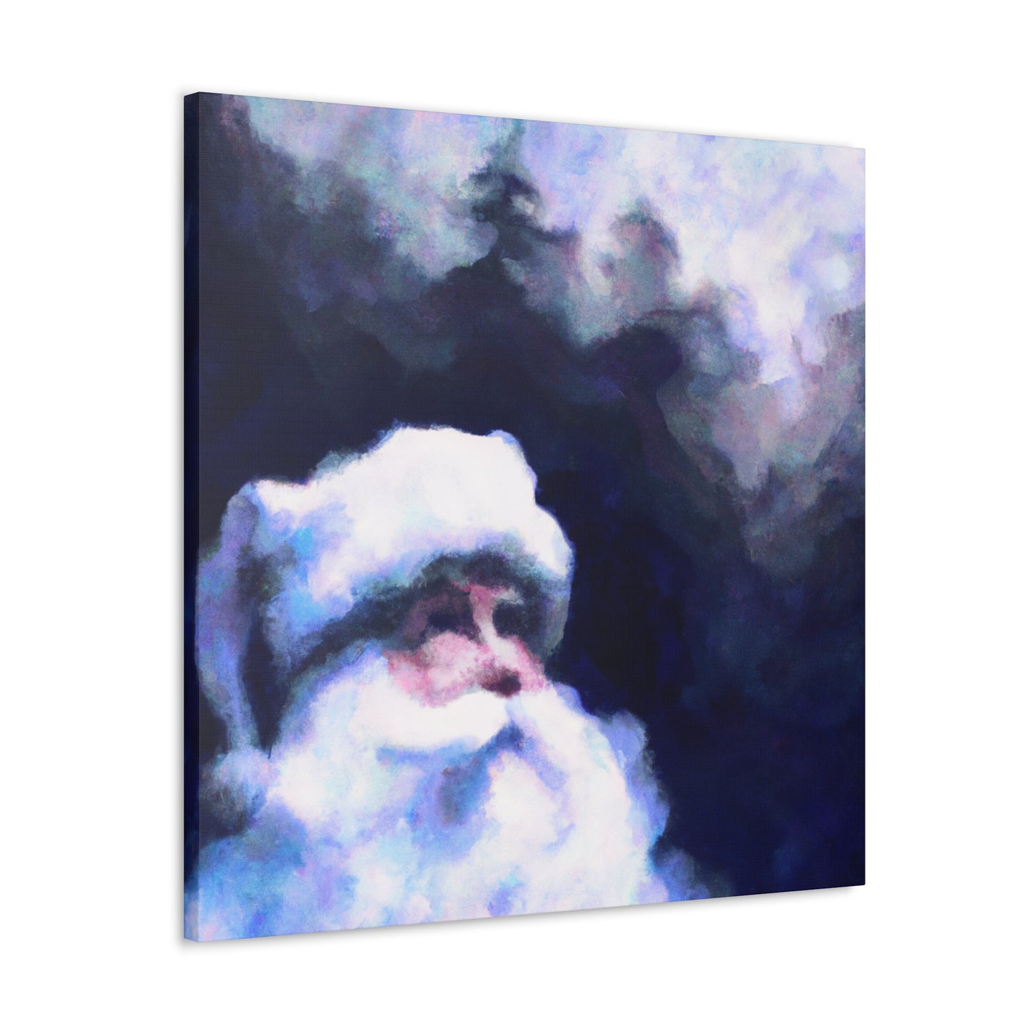 Santa's Digital Delight - Canvas