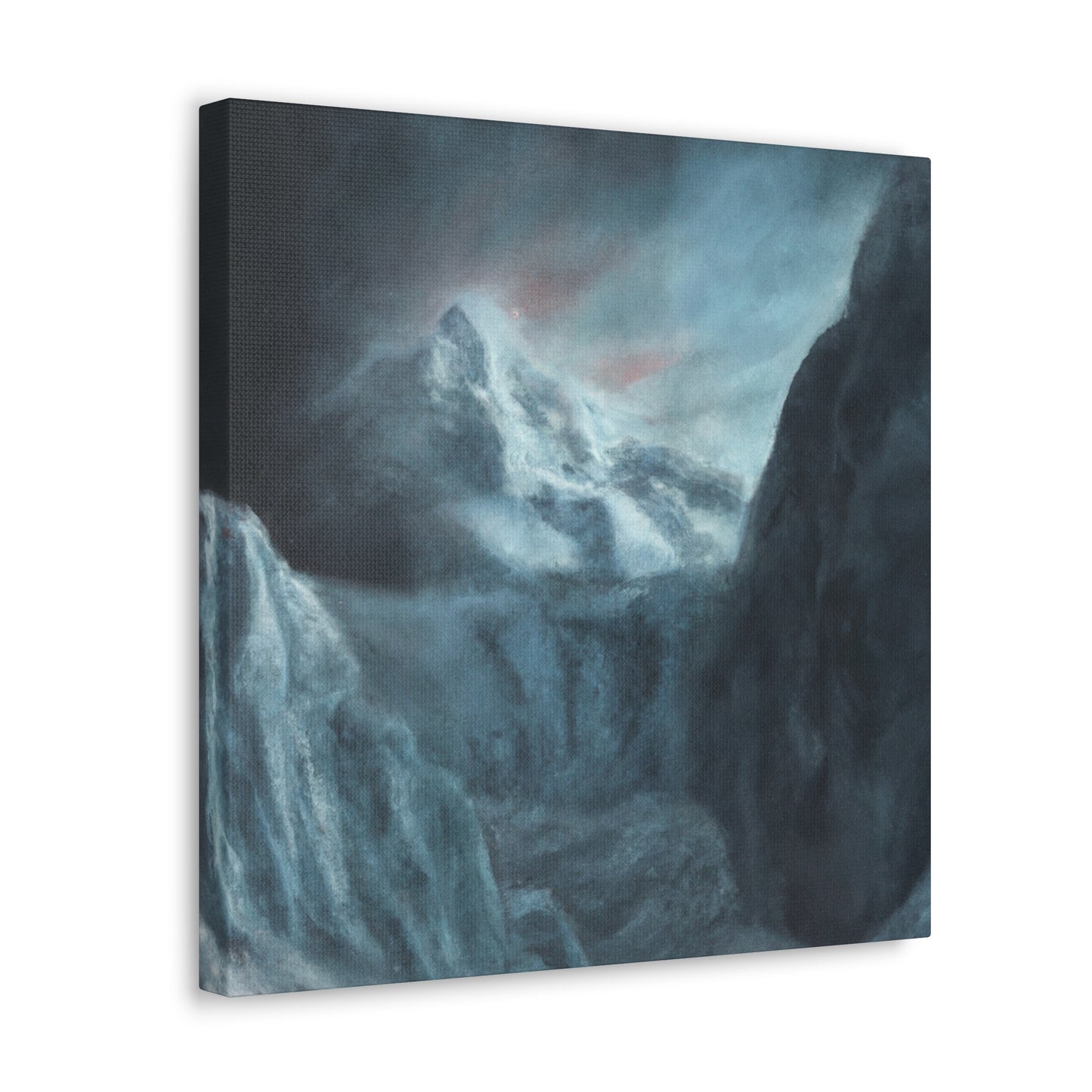 "Glacier Ice Swirls" - Canvas