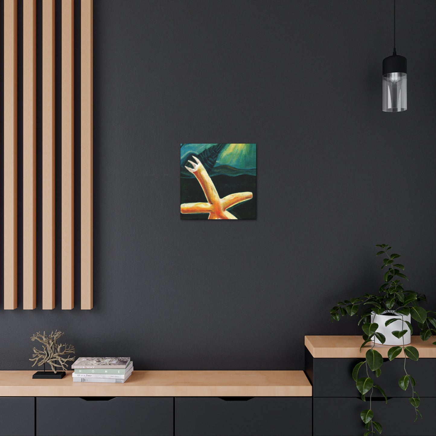 "Life Among the Starfish" - Canvas