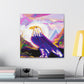 Golden Eagle Glorified - Canvas