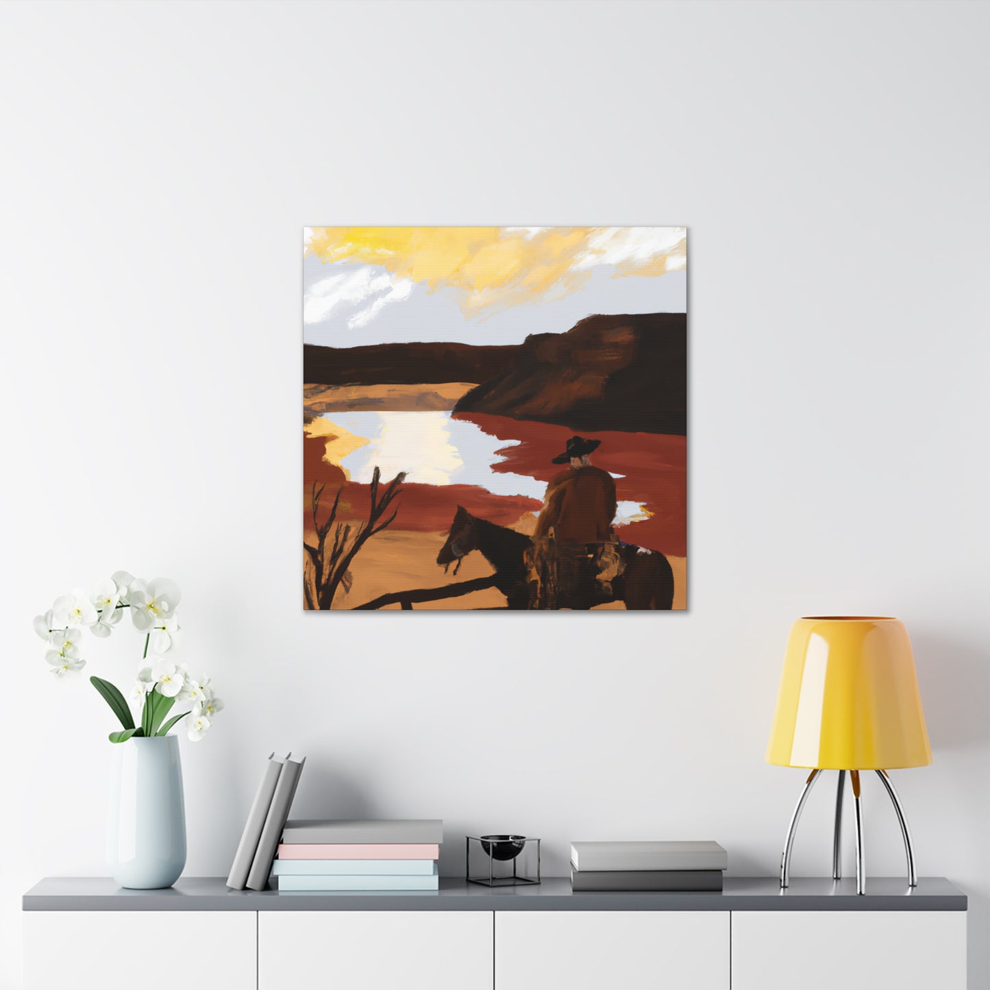 Western Landscape Dreaming - Canvas