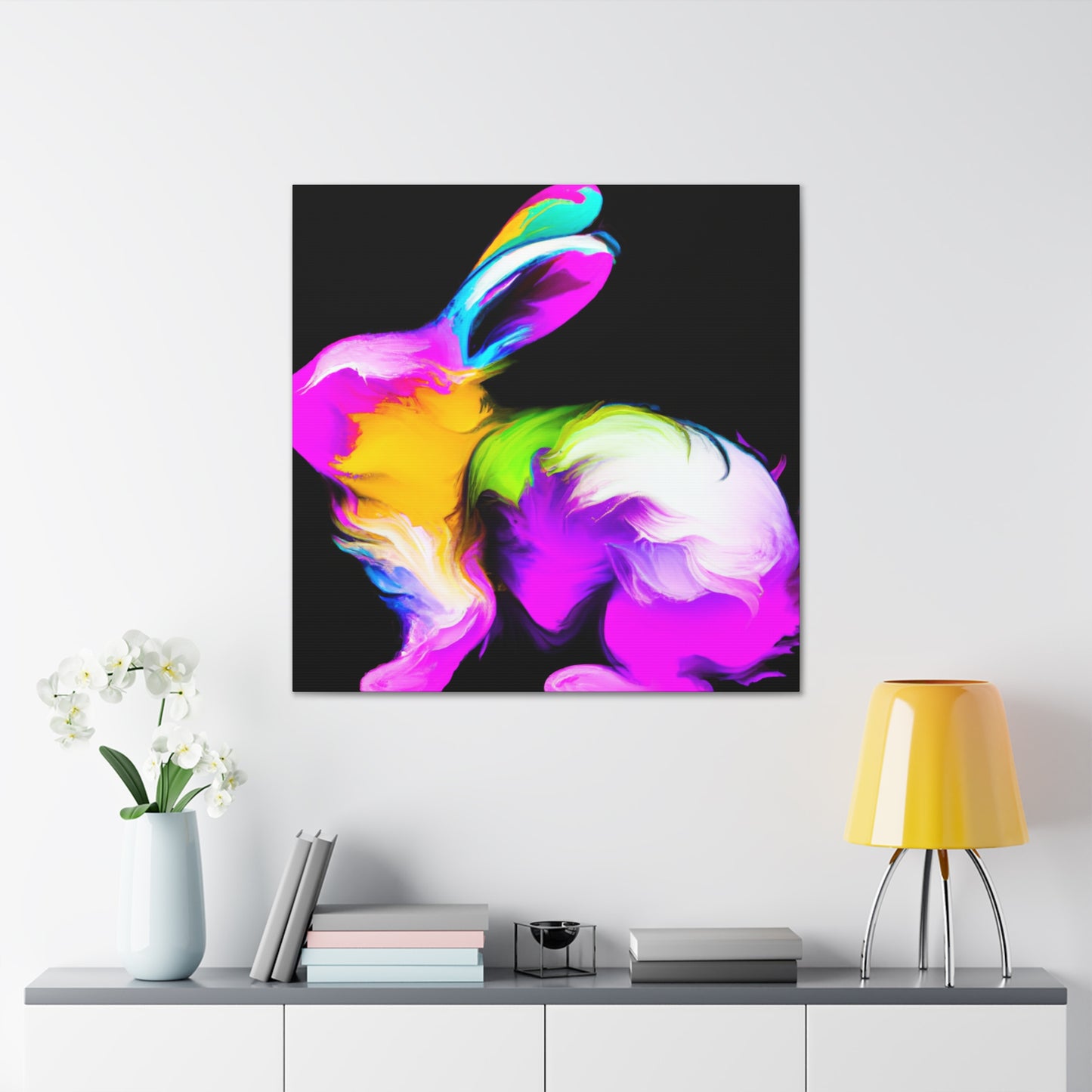 Frosty Arctic Hare - Canvas