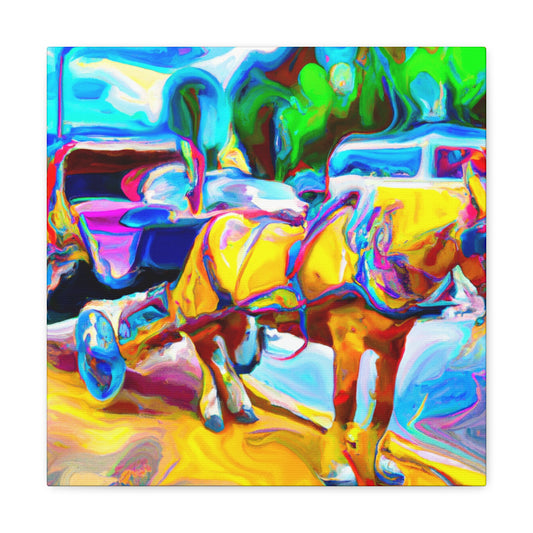 "Chariot of Elegance" - Canvas