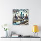 "Urban Dreamscapes: Houston Horizon" - Canvas