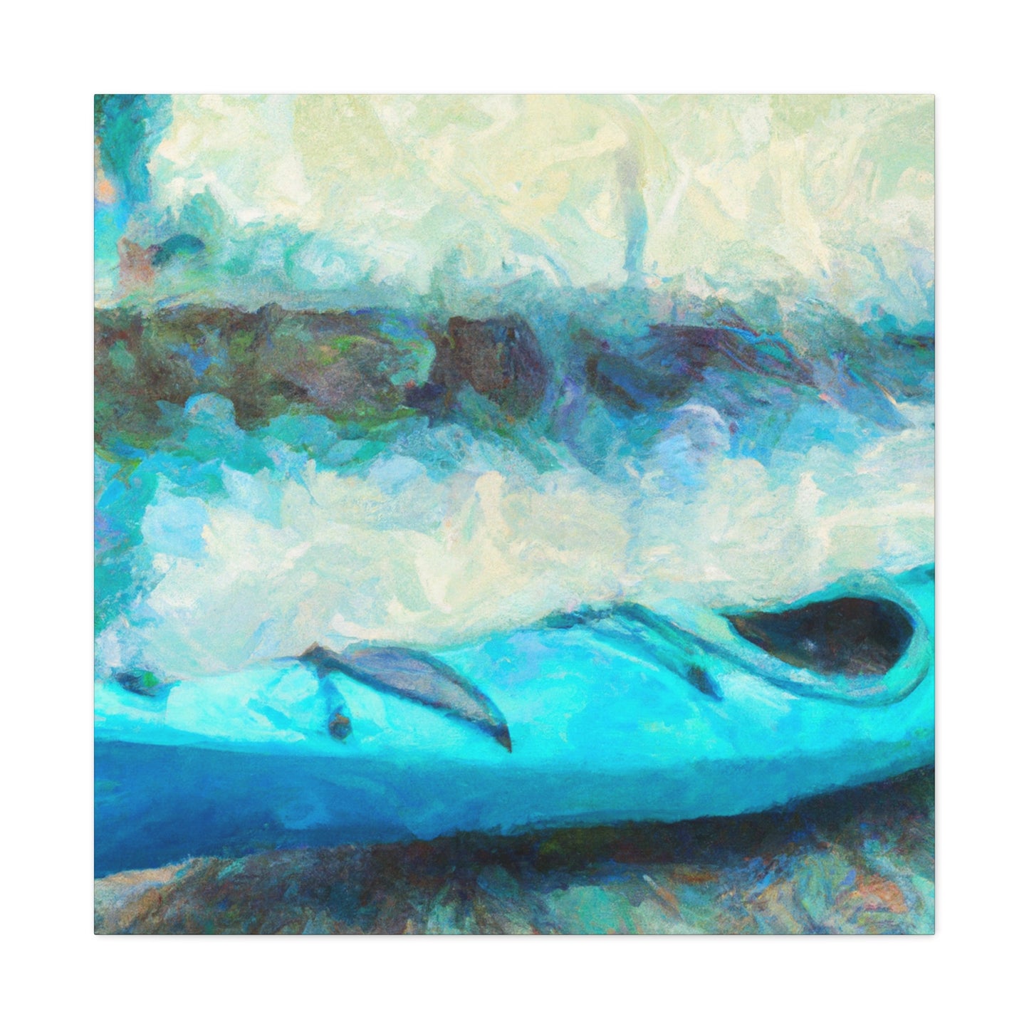 Kayaking the Seaside - Canvas