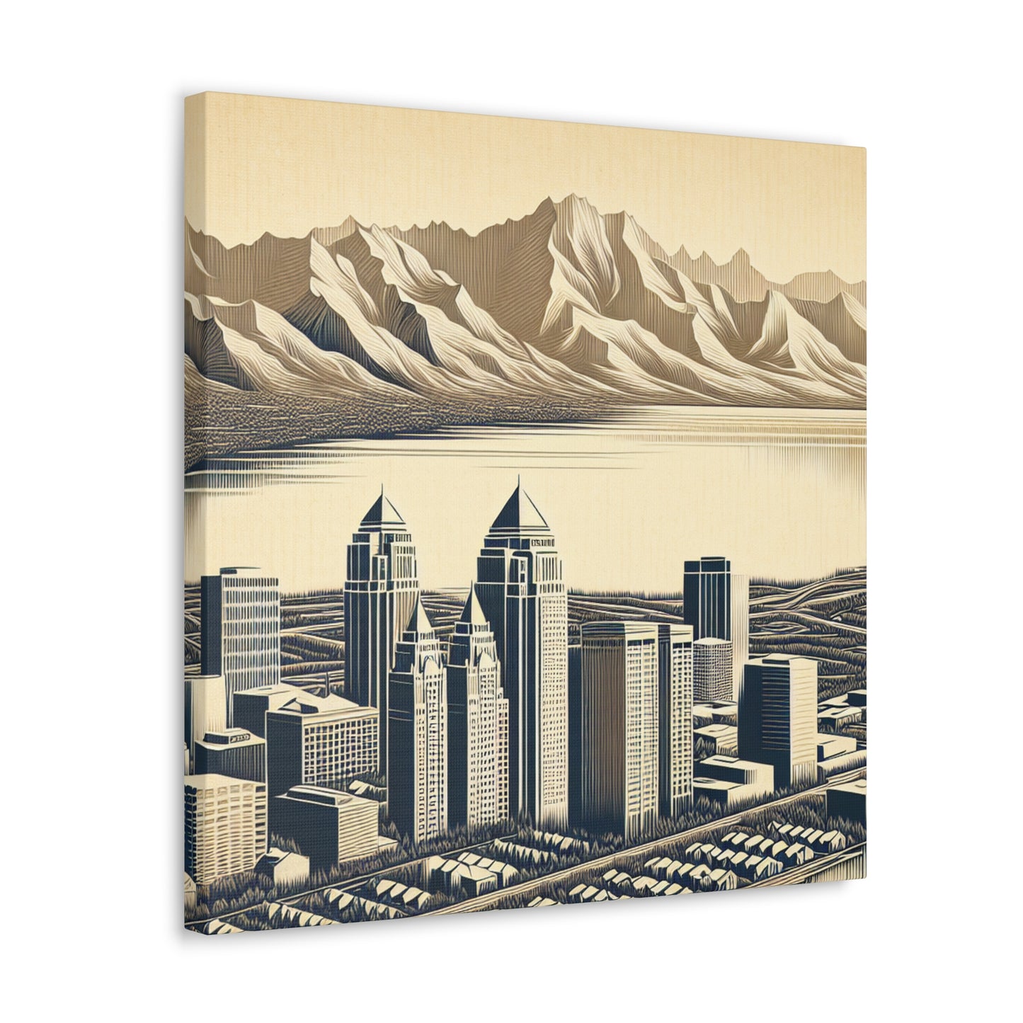 "Serenity of Salt City" - Canvas