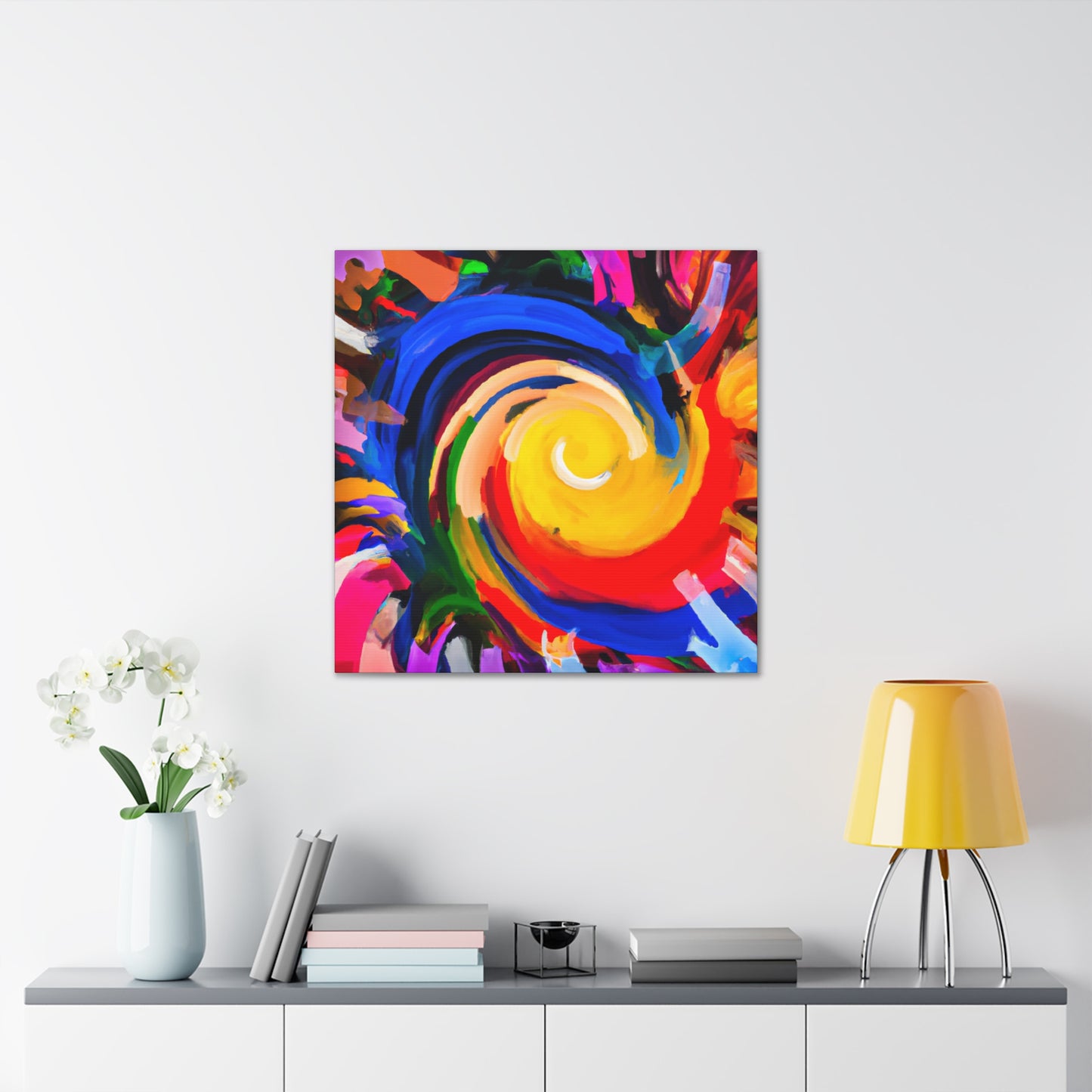 Odyssey of Colorful Joy - Canvas