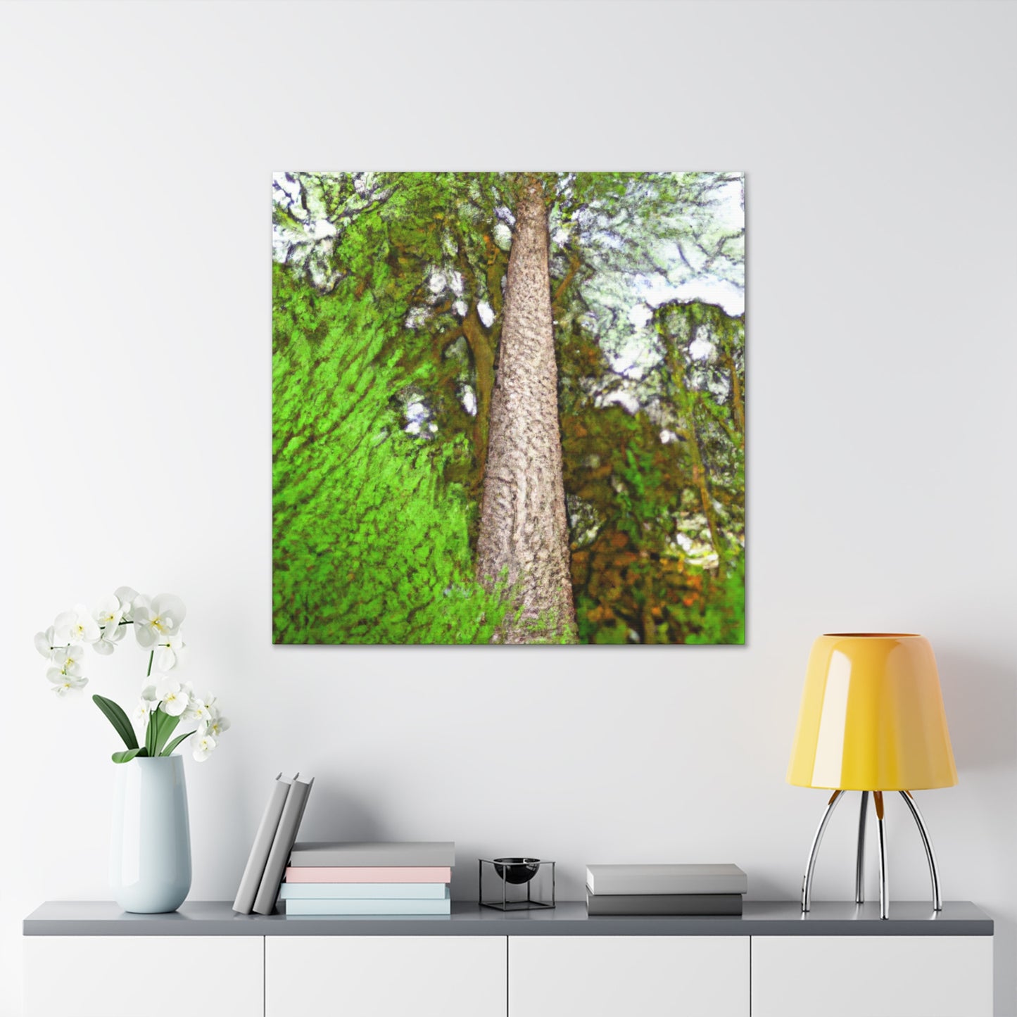 "Redwoods at Dusk" - Canvas