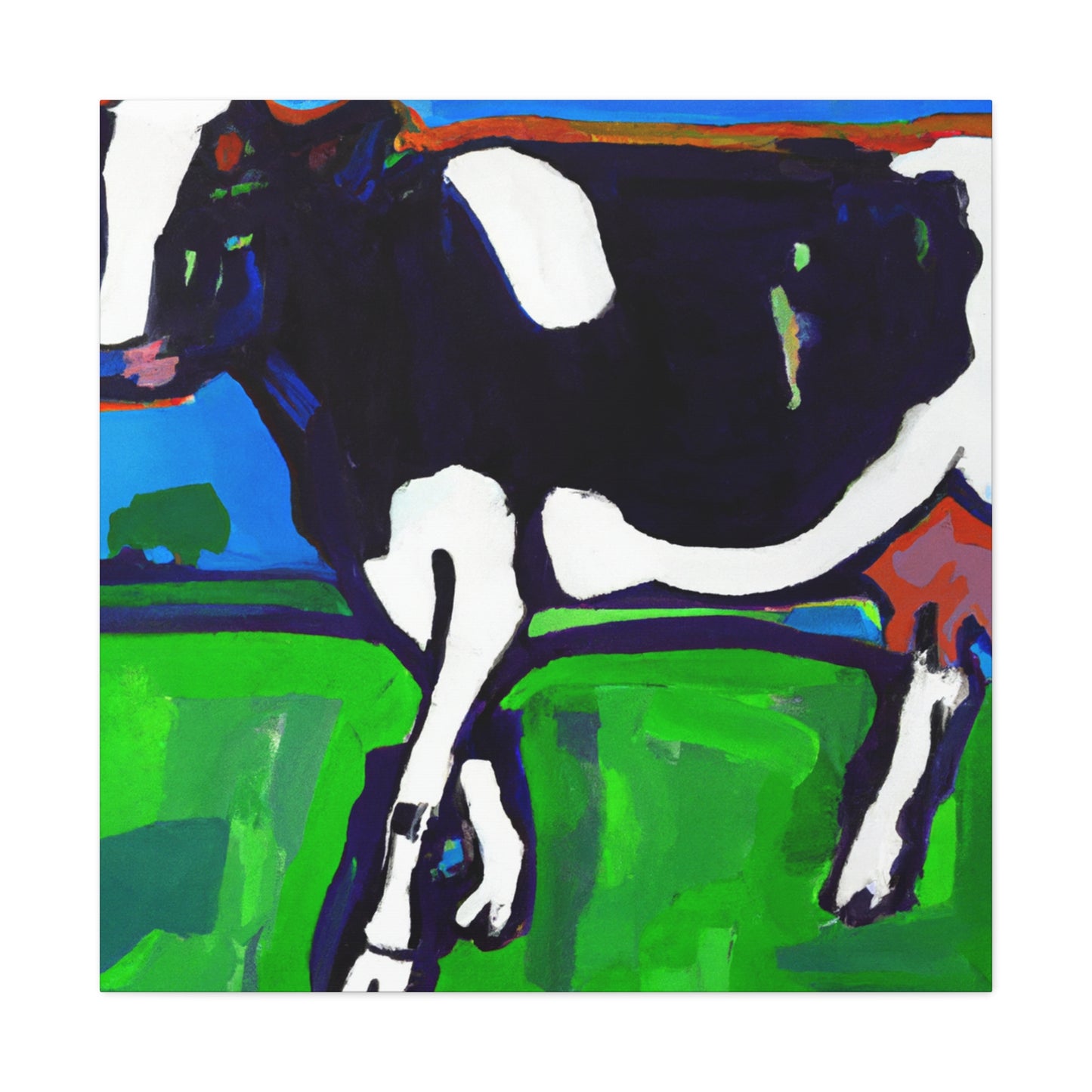 Milk Cow Mystique - Canvas