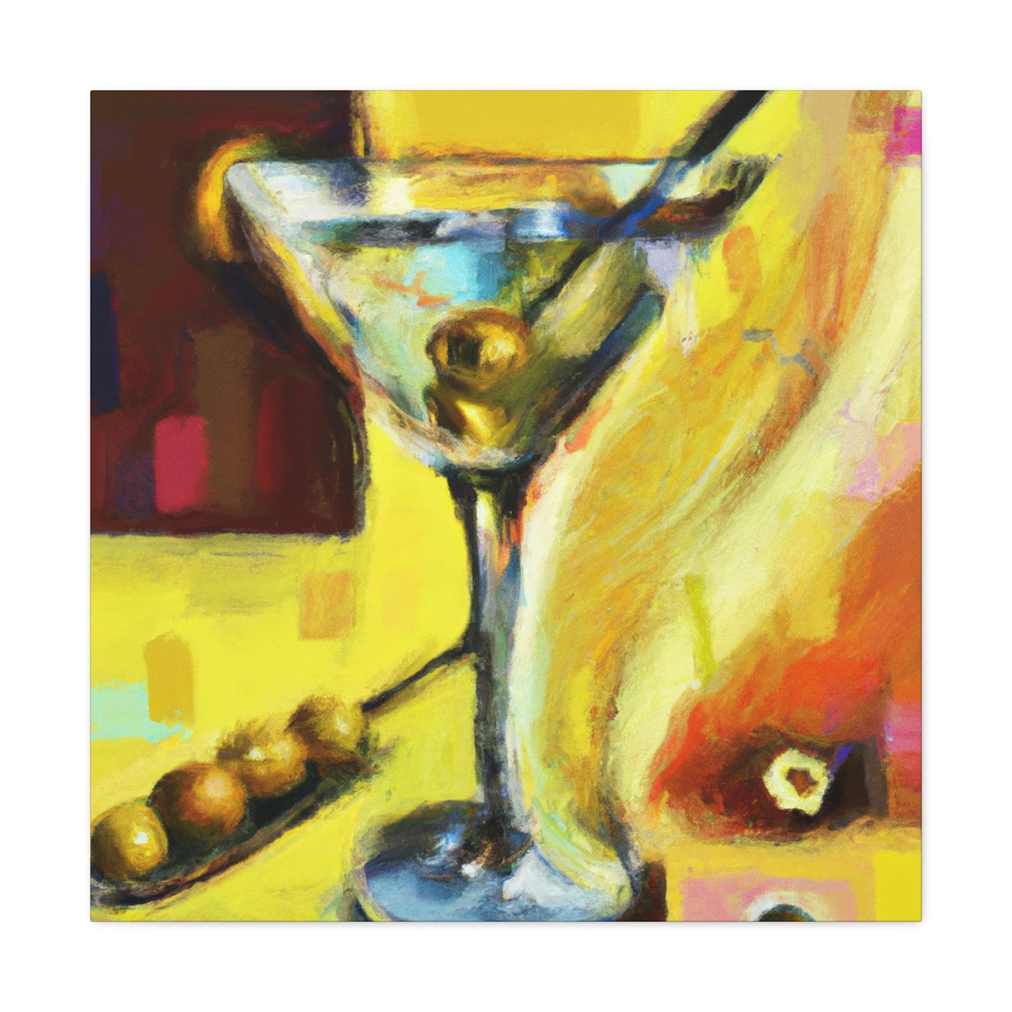 Martini: Impressionist Dream - Canvas