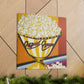 "Popcorn Art Deco Dream" - Canvas