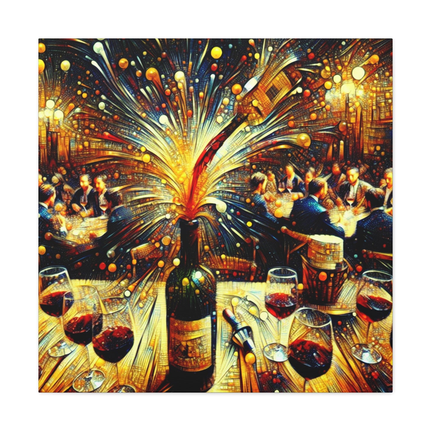 "The Bacchanalian Revelry" - Canvas