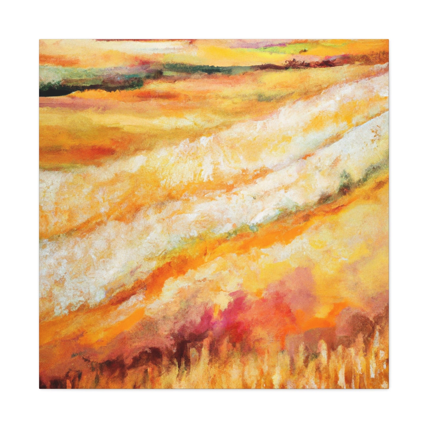 Harvesting Fields Abound - Canvas