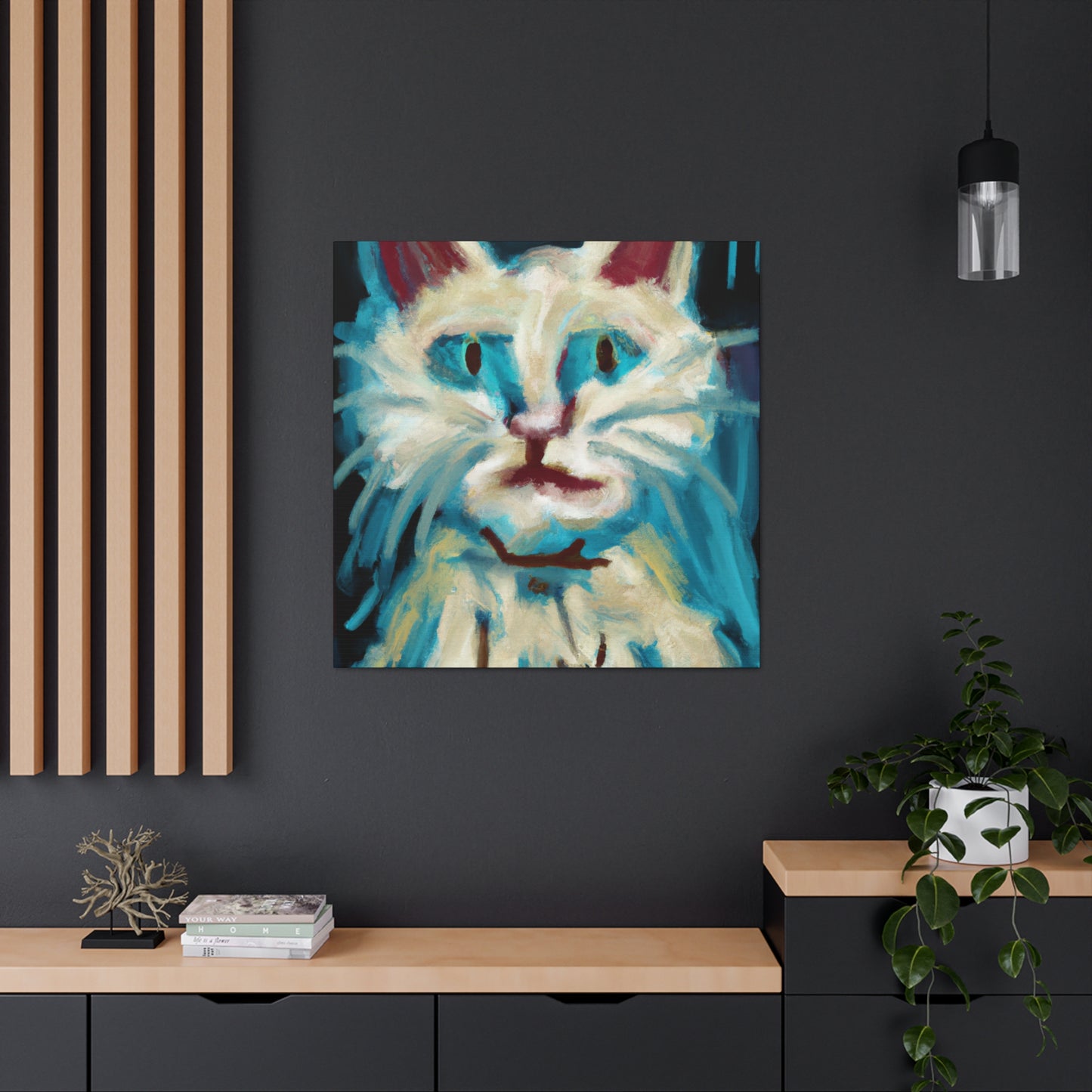 Ragdoll in Abstraction - Canvas