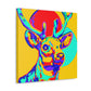 Reindeer Pop Art Pop - Canvas