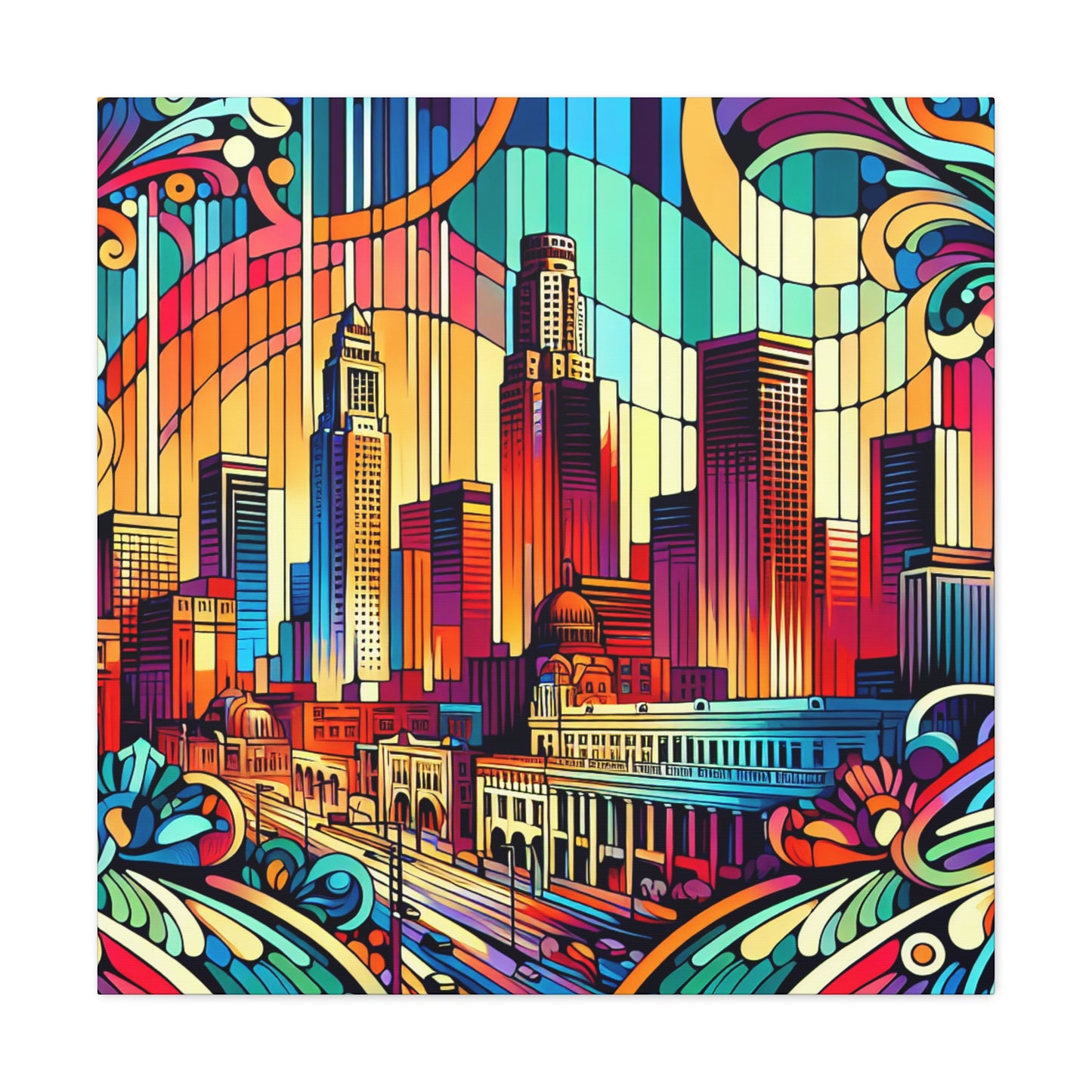 Enchanted Urban Dreams - Canvas