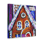 Gingerbread Dream Home - Canvas