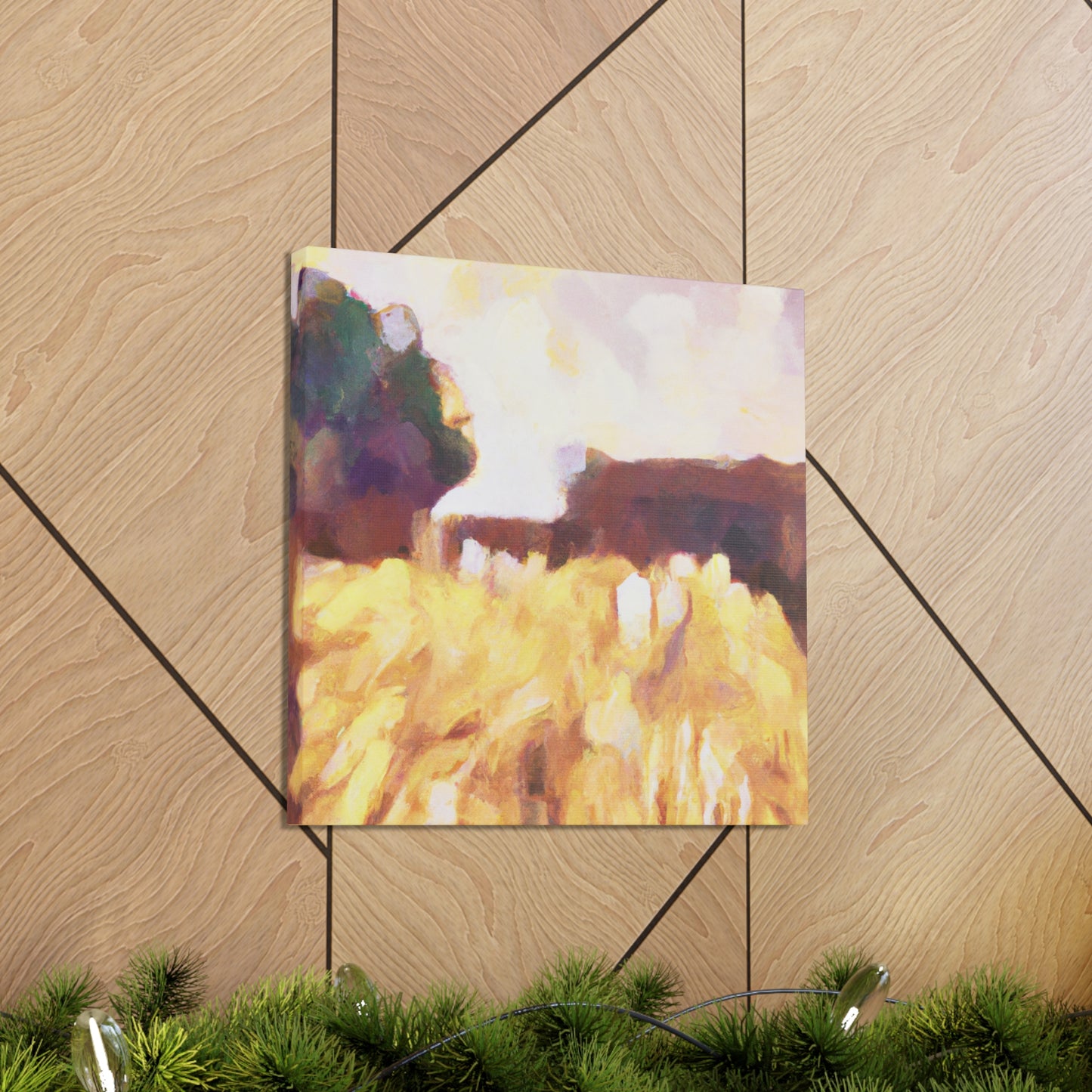 "Hay Field Illumination" - Canvas