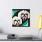 "Shih Tzu in Deco" - Canvas