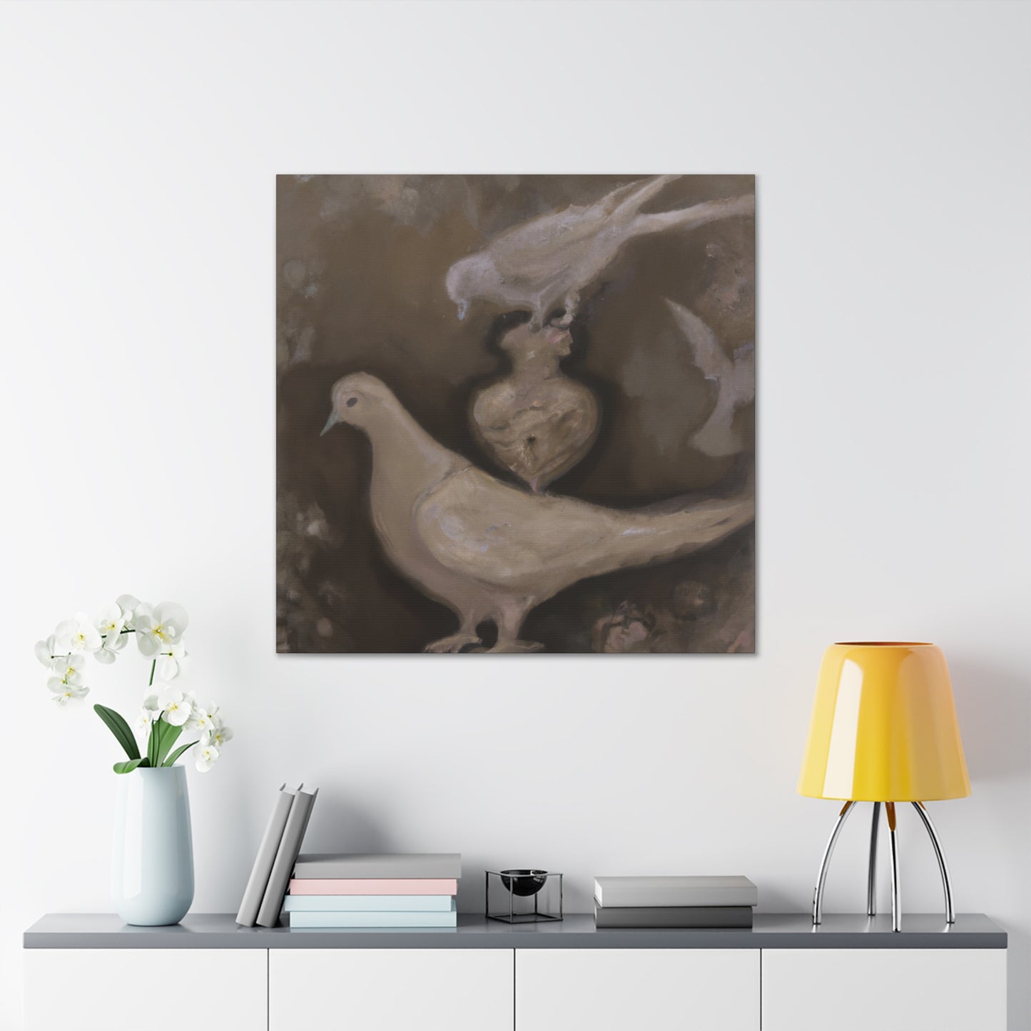 Mourning Dove in Mourning - Canvas