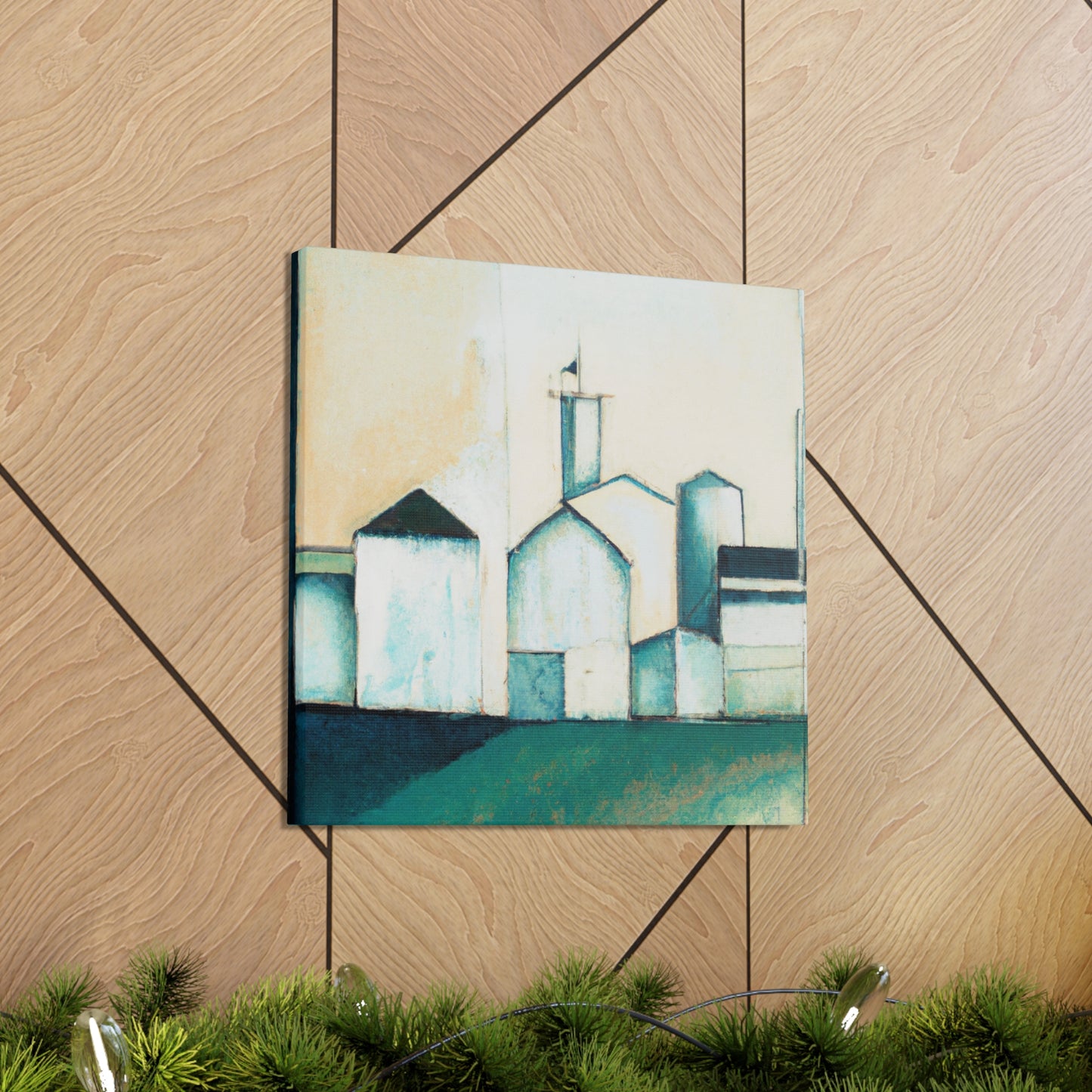 "Barn of Art Deco" - Canvas