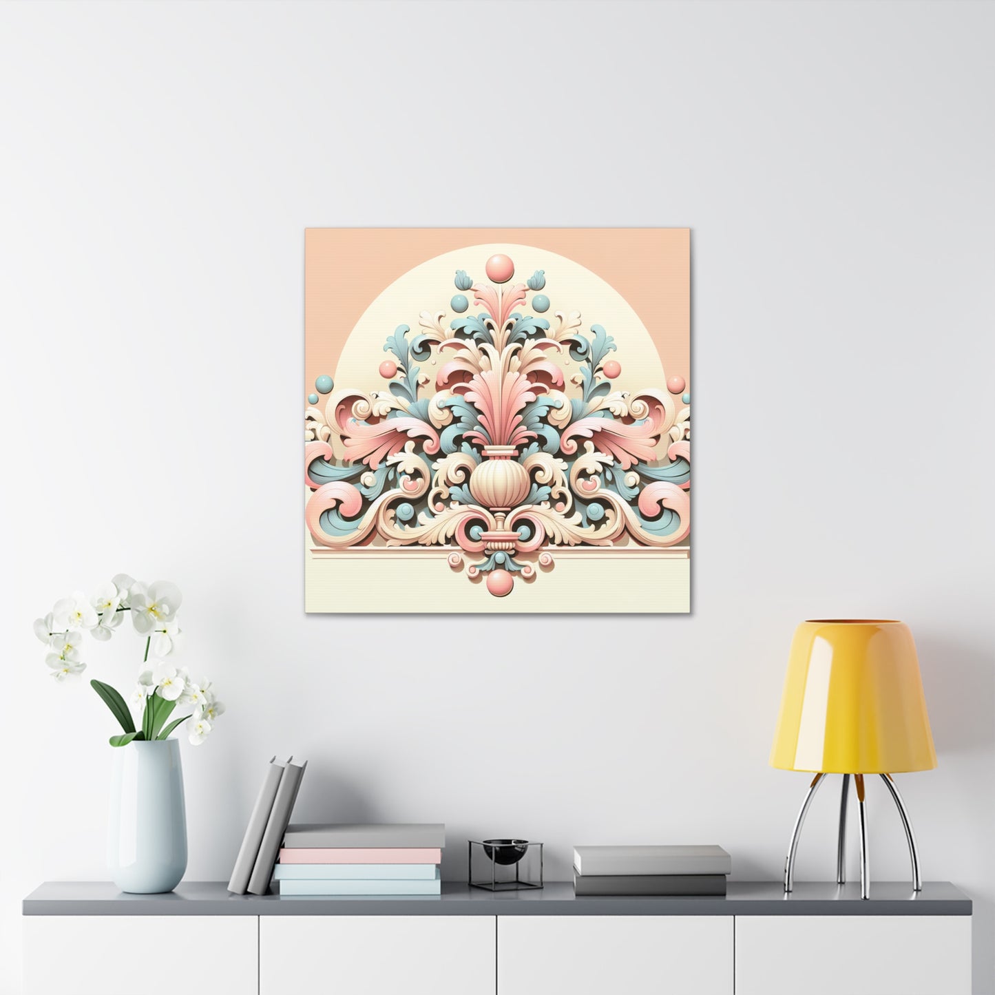 Whimsical Garden Serenade - Canvas