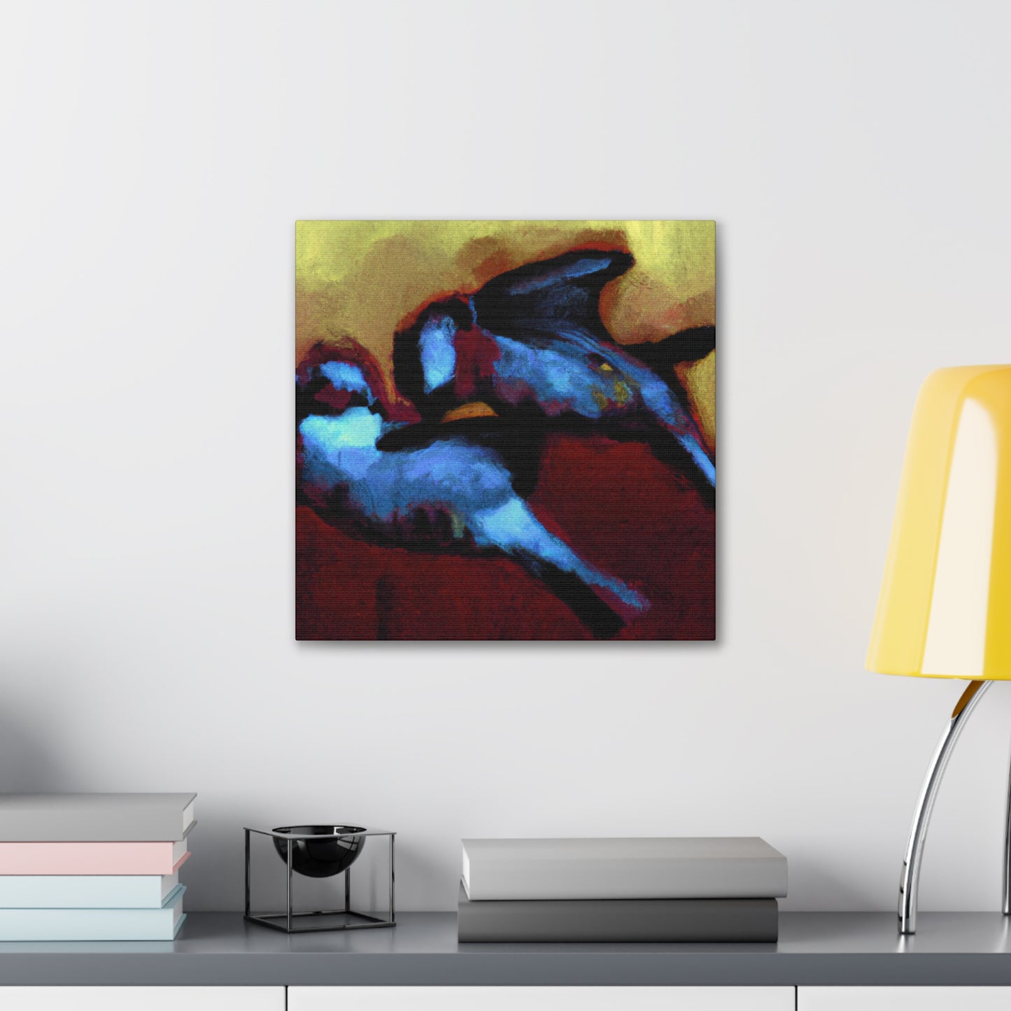 "House Sparrow's Abstraction" - Canvas