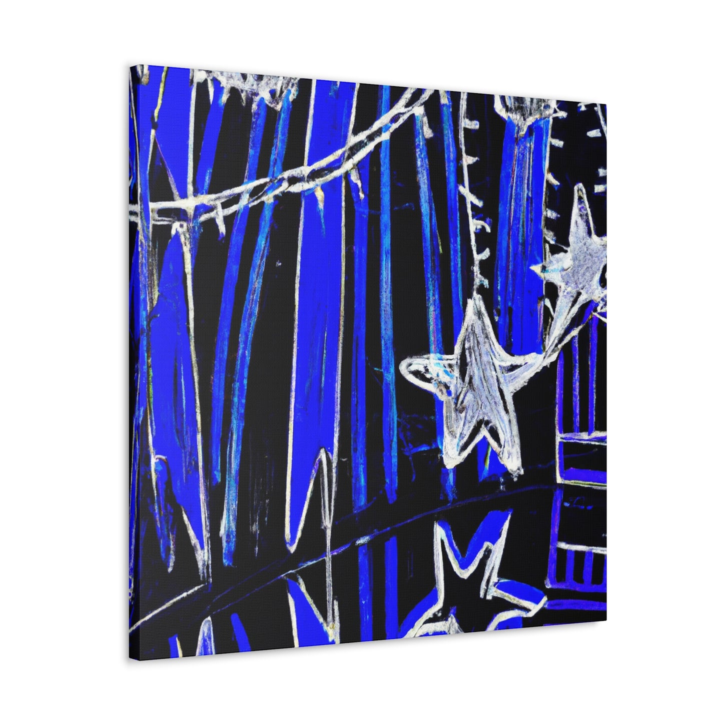 Twinkling Christmas Illumination - Canvas