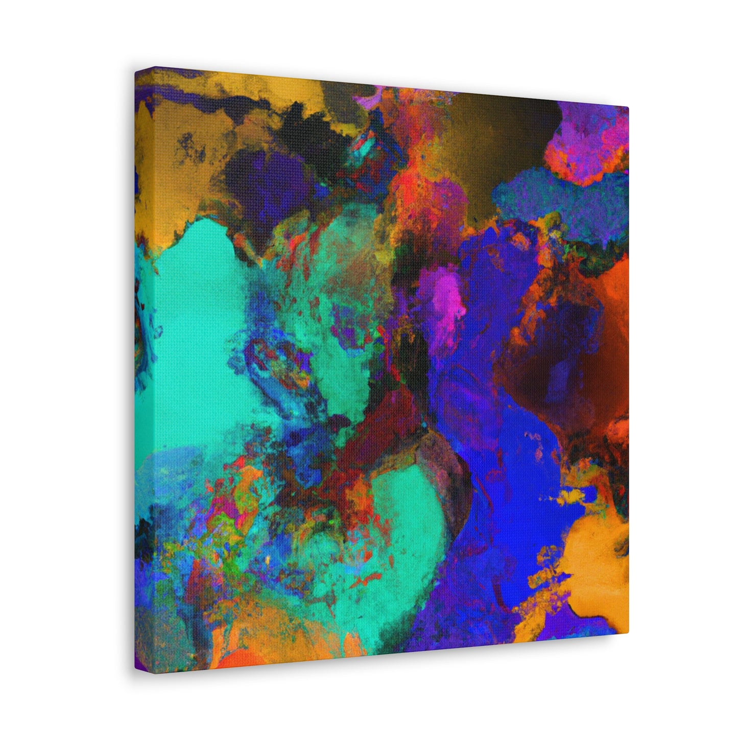 "Retropathic Prisms Splendour" - Canvas