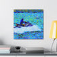 "Jet Skiing Impressionism" - Canvas