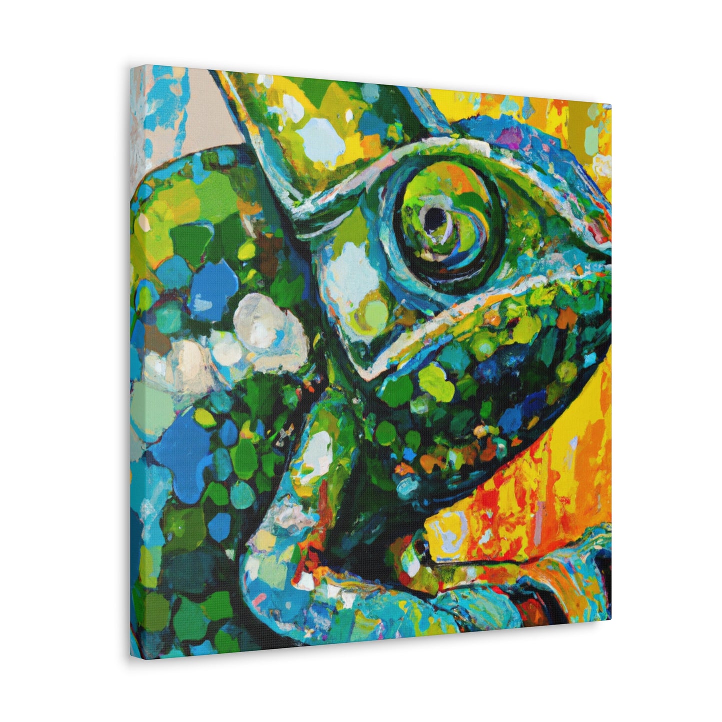 Veiled Chameleon Dreaming - Canvas