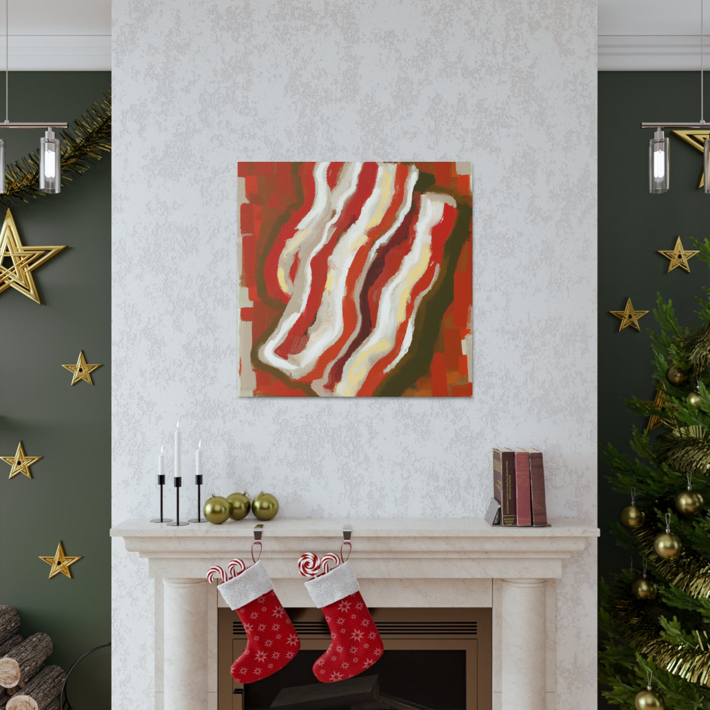 Bacon Fauvism Splendor - Canvas