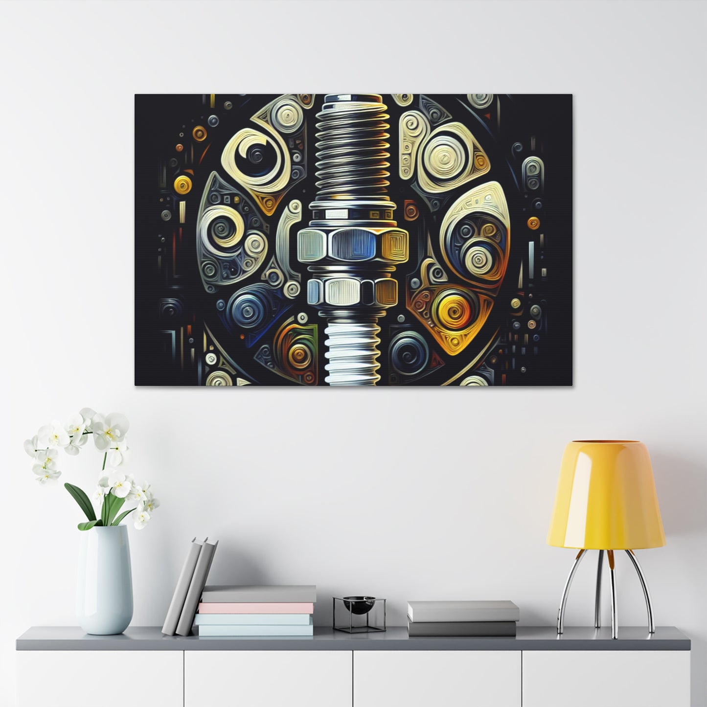 Igniting Industrial Dreams - Canvas