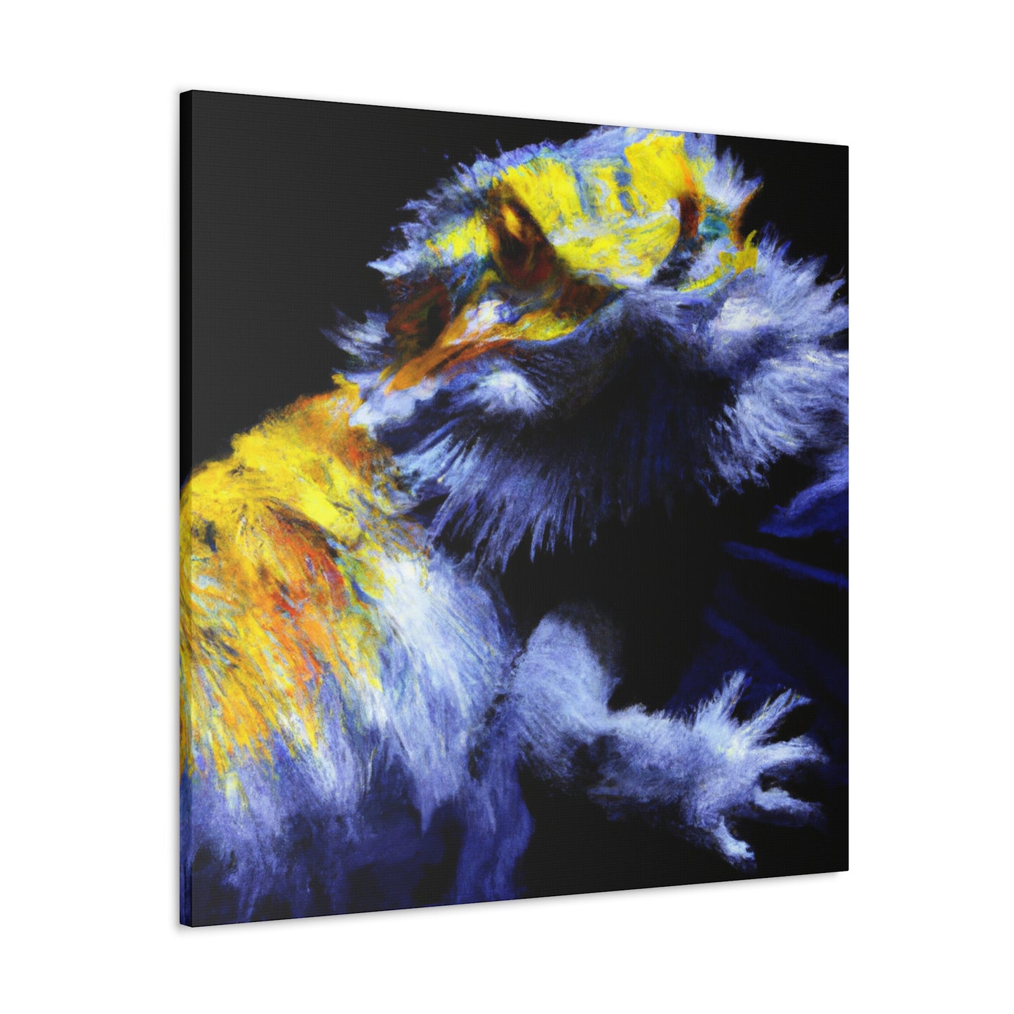 "Bearded Dragon Brilliance" - Canvas