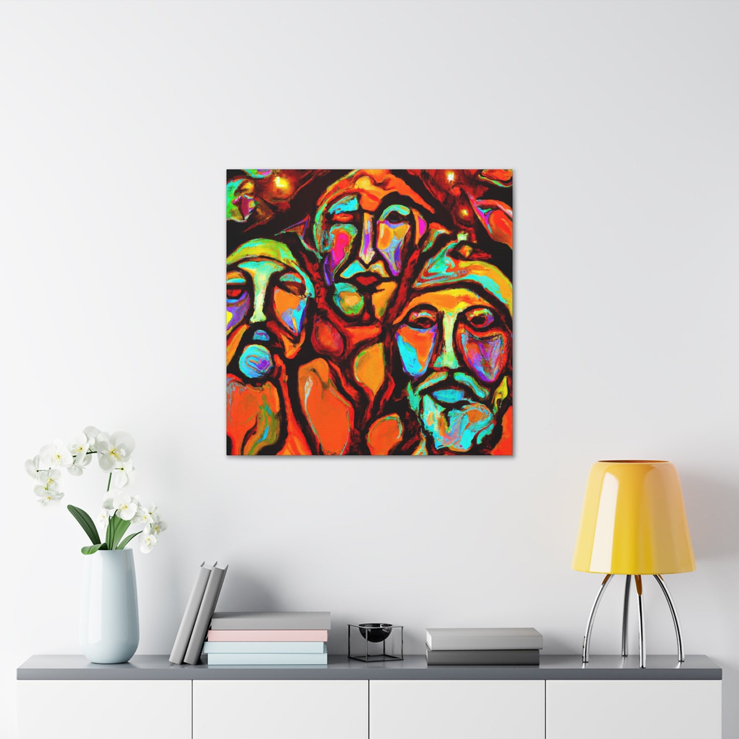 Wise Men's Journey Home - Canvas