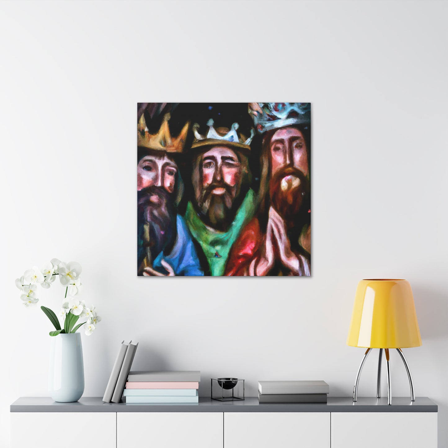 Wise Men's Journey Home - Canvas