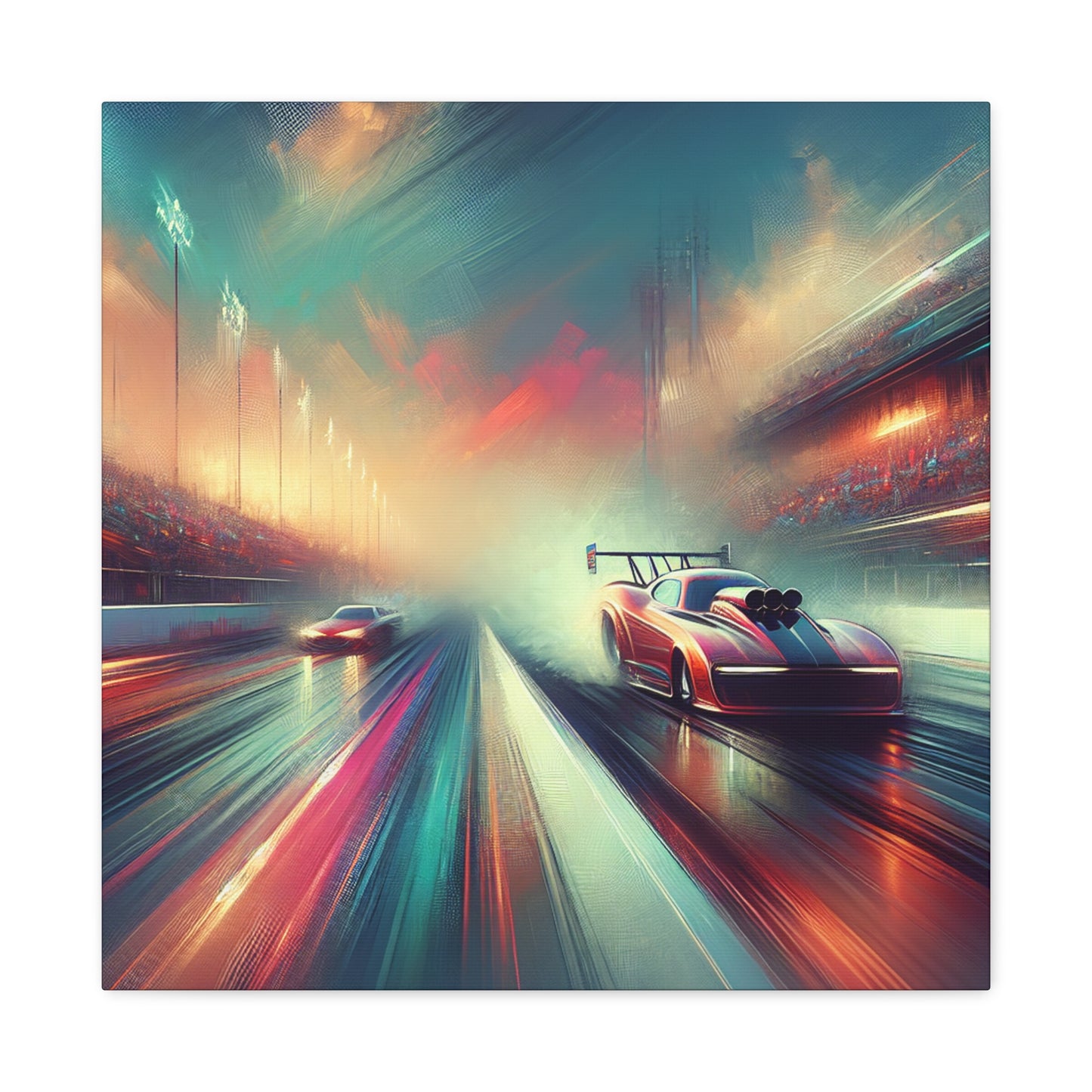 Speedscape Surreal Drift - Canvas