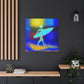 Surfer in Art Deco - Canvas