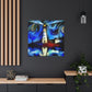 Lighthouse at Nightfall - Canvas