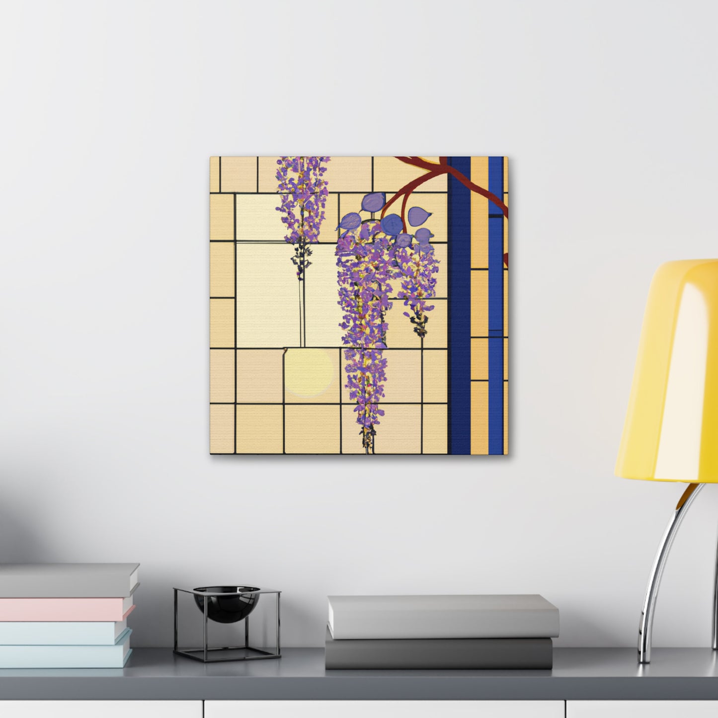 "Wisteria in Bloom" - Canvas