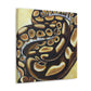 "Snakeskin Slither Slice" - Canvas