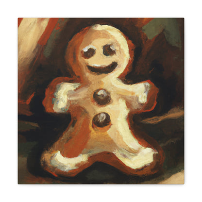 Gingerbread Man Grandeur - Canvas