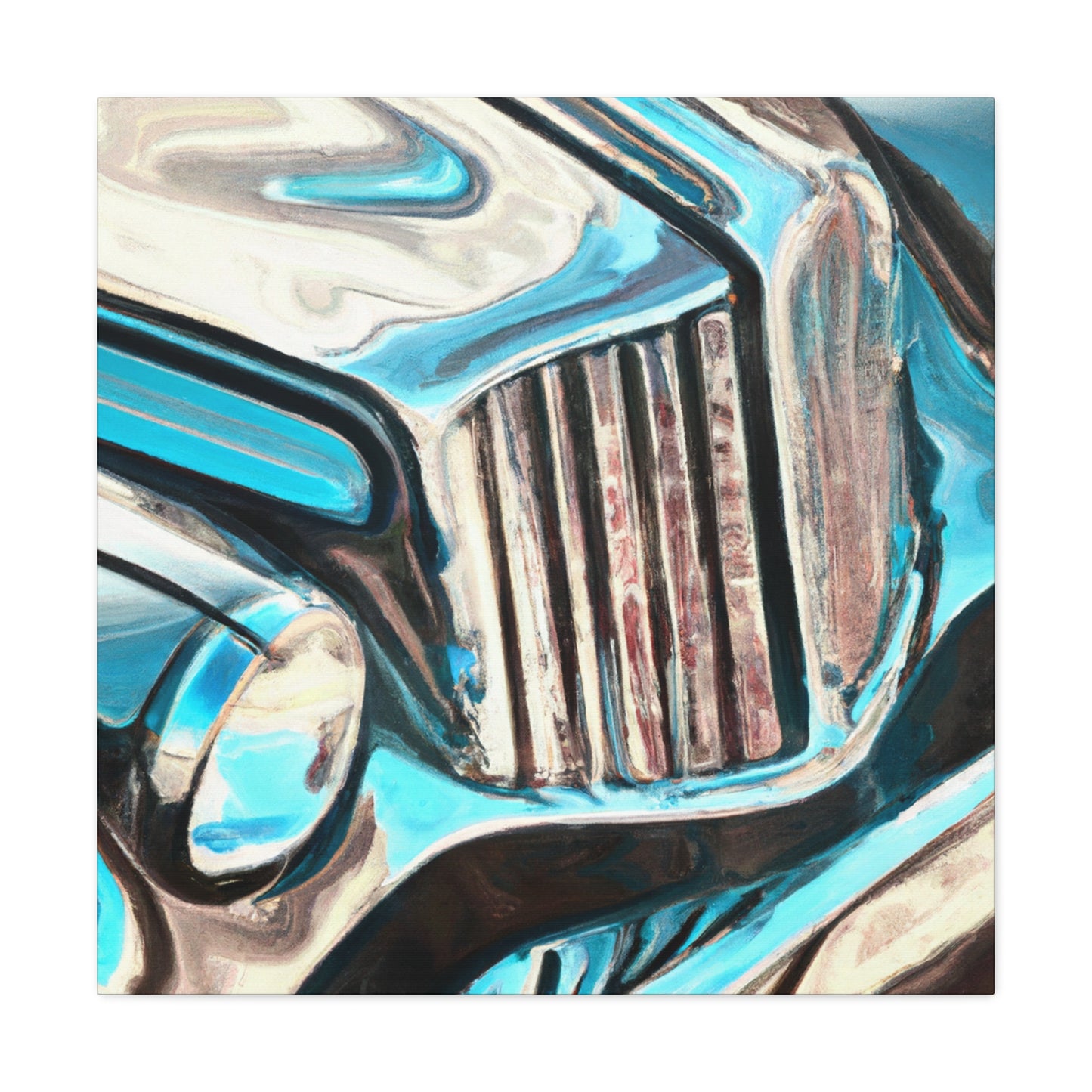 Classic Automobile Majesty - Canvas