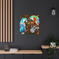 Macaws in Dreamland - Canvas