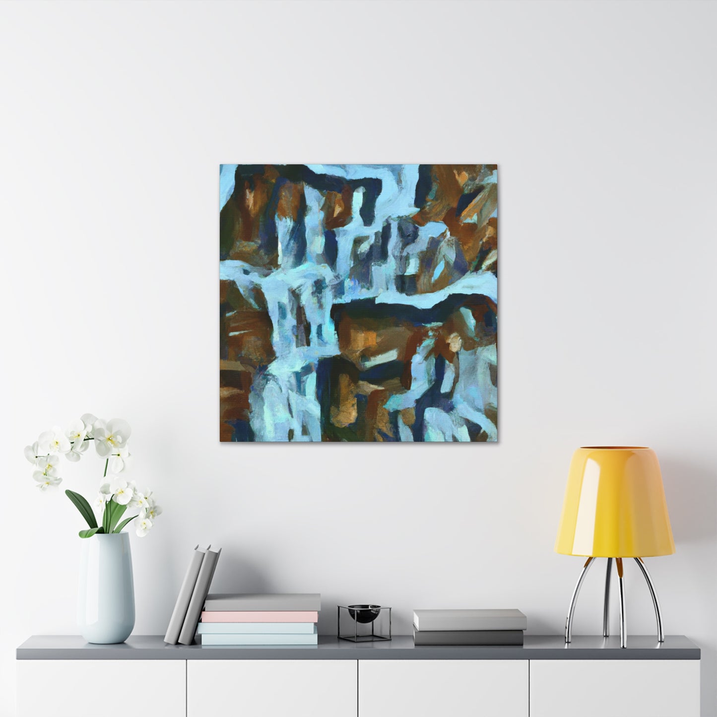 Waterfall in Splendor - Canvas