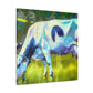 Mooing in Moonlight - Canvas