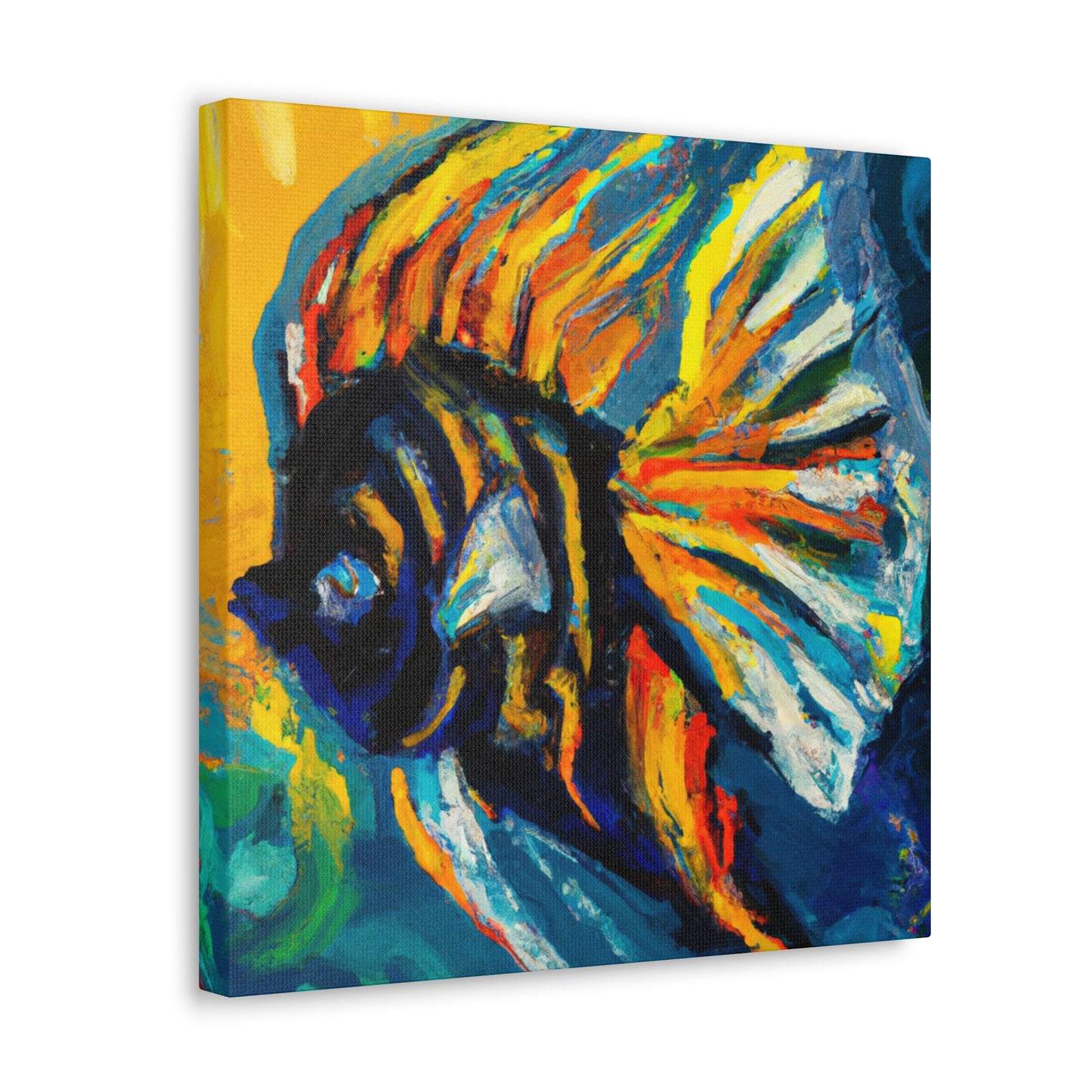 Angelfish of Impressionism - Canvas