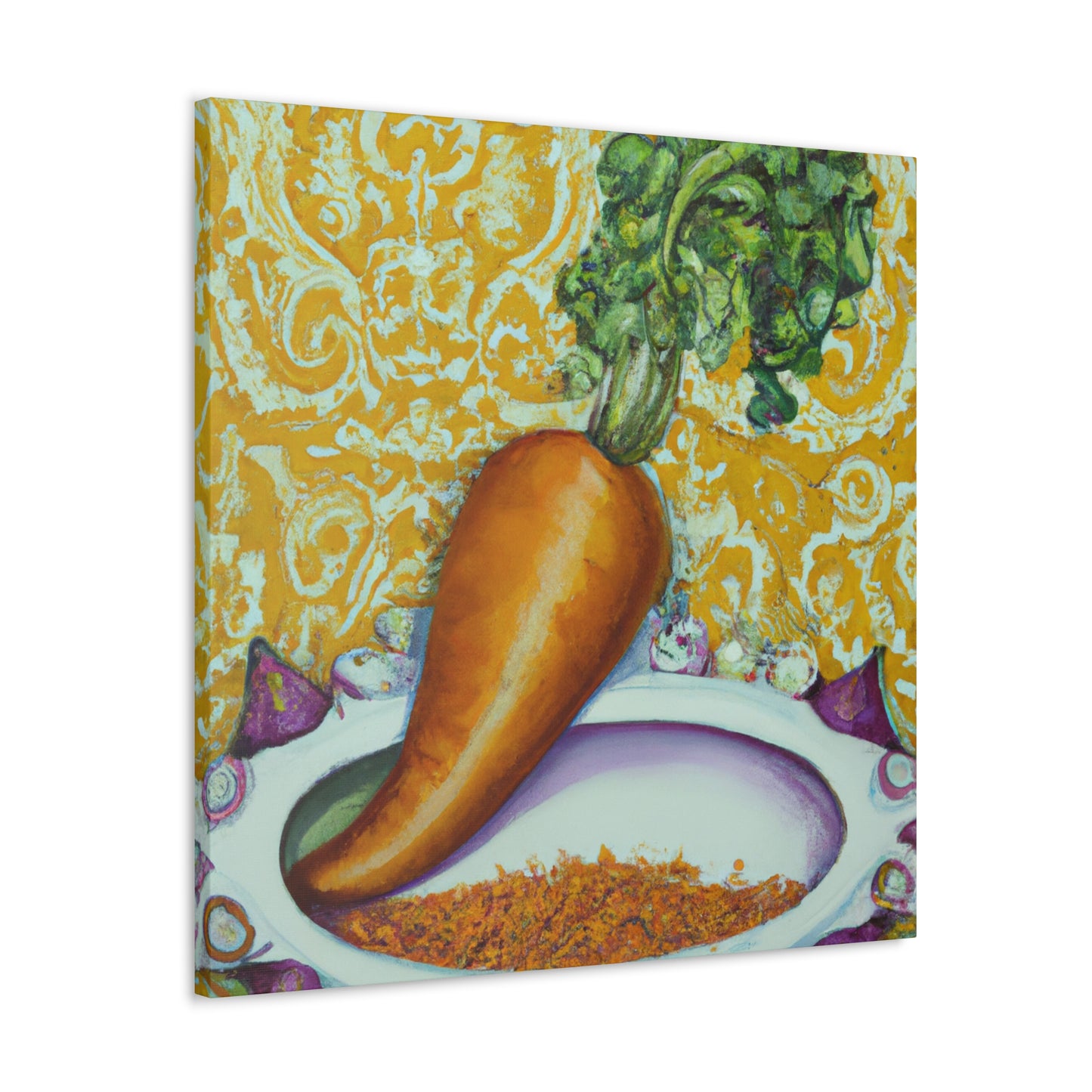 Carrot and Dreamscape - Canvas